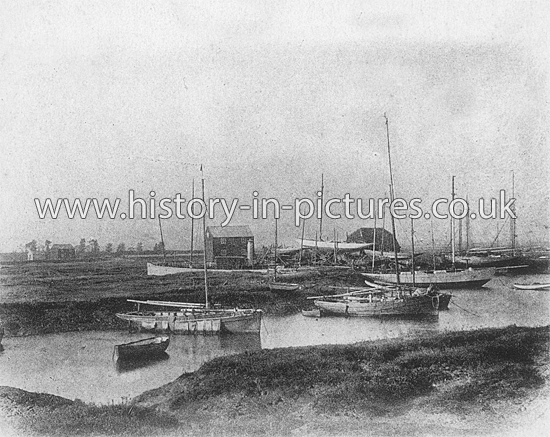 Low Tide, Tollesbury, Essex. c.1905